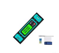 Livella digitale con display a LED e retroilluminazione verde, funzione di inversione automatica e ripristino del punto zero, magnetica per metallo, strumento di misurazione preciso per la casa