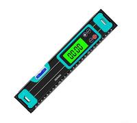 Livella digitale elettronica con misuratore angolare LCD, inclinometro di precisione da 200/300/400 mm, goniometro digitale multifunzionale per costruzione e ristrutturazione (300 mm)