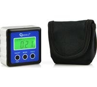 Livella digitale Geko, inclinometro, misuratore di angolo, display LCD, magnete,