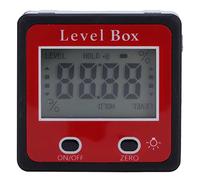 Livella digitale LCD, inclinometro, goniometro, misuratore di angoli portatile con magnete