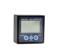 Livella elettronica a 360 gradi, mini goniometro digitale, inclinometro, misuratore di smusso, strumenti di misurazione con base magnetica