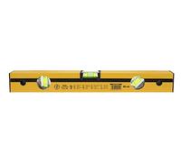 Livella Hardy Working Tools da 40 cm, da muratore serie 42, strumento in alluminio e plastica con 3 fiale ad alta precisione di misurazione