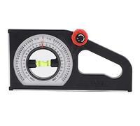 Livella Inclinometro ABS Multifunzionale, Metro Angolare Senza Magnetismo, 0-180°, Manico Ergonomico - Alta Precisione, Doppia Misura Inclinazione, Per Ingegneria e Edilizia (Magnetica)