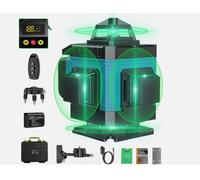 Livella Laser Autolivellante 16 Linee, 4 X 360° Livello Laser Blu