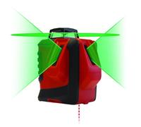 Livella Laser Autolivellante Metrica H360 + 2V + 1D Raggio Verde 61380