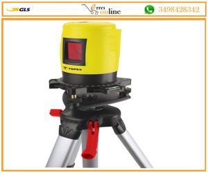 LIVELLA LASER autolivellante TOPEX ROTANTE TRACCIATORE CON CAVALLETTO