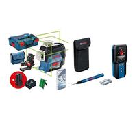Livella laser Bosch Professional 12V System GLL 3-80 CG - Amazon Exclusive Set & Bosch Professional Wallscanner GMS 100-23