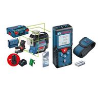 Livella laser Bosch Professional 12V System GLL 3-80 CG & Bosch Professional Distanziometro laser GLM 40