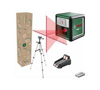 LIVELLA LASER BOSCH Quigo Plus - precisione ±0,8 mm/m, autolivellante, 12 m, treppiede incluso