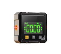 Livella Laser inclinometro Digitale, Goniometro for strumenti di precisione | Inclinometro Goniometro Digitale,livello bolla laser Ricarica USB precisione ±0.1°/0.2° 0.1° Risoluzione 0,05° IP54