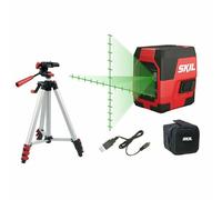 Livella Laser Skil 1911DA a croce a litio laser verde