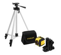 Livella Laser Stanley Cubix STHT77649-1 Raggio Verde con Treppiede e Borsa 16 m