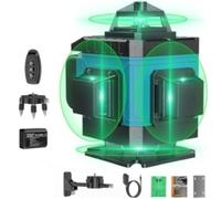 Livella Laser Tracciatore Autolivellante 16 linee 4D con telecomando