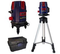 LIVELLA LASER TRACCIATORE AUTOLIVELLANTE 360º ROTAZIONE BOLLA DIGITALE RLL-G5