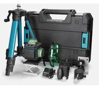LIVELLA LASER TRACCIATORE AUTOLIVELLANTE 4D 16 LINEE 360° ROTAZIONE LINEA VERDE