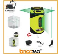 LIVELLA LASER TRACCIATORE AUTOLIVELLANTE 8 LINEE 360° ROTAZIONE LINEA VERDE