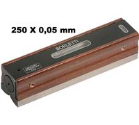 Livella lineare di precisione a bolla d'aria Borletti 250 x 0,05 mm macchine