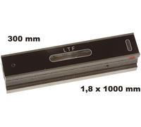 LIVELLA LINEARE DI PRECISIONE A BOLLA D'ARIA LTF 300 MM PER MACCHINE UTENSILI