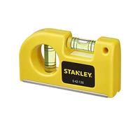 LIVELLA LIVELLE TASCABILI 0-42-130 83x12xH45MM BASE MAGNETICA 8,7 CM STANLEY