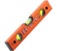 Livella magnetica 12 pollici, scala metrica, bolle 45/90/180, robusta