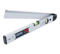 LIVELLA MISURATORE ANGOLI ELETTRONICO BATTERIA A BOLLA GONIOMETRO DIGITALE ALFA