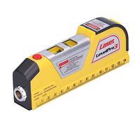 Livella Multiuso, Livella a Infrarossi con Righello Mini Livella a Bolla D'aria Ad Alta Precisione Righelli a Nastro per la Misurazione di Immagini Sospese