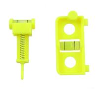 Livella per accordatura e montaggio dell'arco, strumento regolabile per allineamento freccia e mirino, in plastica ABS, 14,5 x 9,3 x 3 cm, 32 g