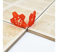Livella per piastrelle, 50 distanziatori for piastrelle in ceramica for pareti e pavimenti - Localizzatore di fessure da 1/1,5/2/2,5/3 mm e strumento manuale for la pompa dello stucco