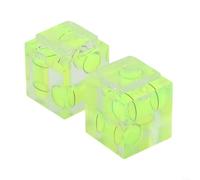 Livella per spirit Level Acrylic 29mm per Hot Shoe Livella per | Allineamento per preciso, evita immagini storte, per ideale per paesaggi e architettura, da 3 pezzi