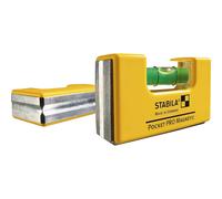 STABILA - Livella a bolla tascabile Pro Magnetic, Lunghezza: 70 mm 70