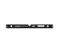 Livella PRO800 nera fresata con maniglie 60 / 80 / 120 / 150 / 200 cm