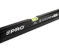 Livella PRO800 nera fresata con maniglie 60 / 80 / 120 / 150 / 200 cm