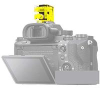 LIVELLA slitta flash 3 assi coperchio hot shoe mount cover bubble level spirit compatibile con PANASONIC LUMIX G9 GX850 GX800 GF9 GH5 G85 G80 GX7 MARK II GX85 GX80 GF8 GX8 G7 GF7 GM5 GH4