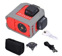 Livella Torvex, strumento di livello a raggio verde a 12 linee portatile autolivellante a linea 635nm USB con base per l'allineamento alla parete