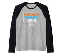 Livellamento fino a Big Bro Again Baby Bro Fratelli Fratelli Maglia con Maniche Raglan