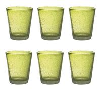 LIVELLARA MILANO SET 6 BICCHIERI TUMBLER ACQUA FRESHNESS COLORI VARI