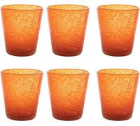 LIVELLARA MILANO SET 6 BICCHIERI TUMBLER ACQUA FRESHNESS COLORI VARI