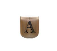 Livellara S.R.L. Letter candle Livellara - Candela in bicchiere di vetro con lettera dell'alfabeto ottonata Letter candle Livellara - Candela in bicchiere di vetro con lettera dell'alfabeto ottonata