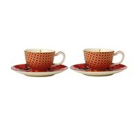 livellara TEAS&C'S SILK ROAD DEMICUP&SAUCER 85ML SET 2 PEZZI