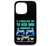 Livellato fino a Big Bro di nuovo - Divertente videogioco Fratello Giocatore Custodia per iPhone 13 Pro