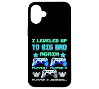 Livellato fino a Big Bro di nuovo - Divertente videogioco Fratello Giocatore Custodia per iPhone 16 Plus