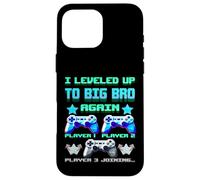 Livellato fino a Big Bro di nuovo - Divertente videogioco Fratello Giocatore Custodia per iPhone 16 Pro Max