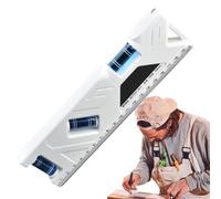 Livellatore A Bolla Magnetico - Mini Livella Orizzontale Verticale - Strumento Di Misurazione Preciso In ABS - Tre Linee, Anticaduta, Portatile, Per Casa, Elettricisti, Falegnameria