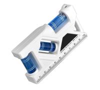 Livellatore A Bolla Magnetico - Mini Livella Orizzontale Verticale - Strumento Di Misurazione Preciso In ABS - Tre Linee, Anticaduta, Portatile, Per Casa, Elettricisti, Falegnameria