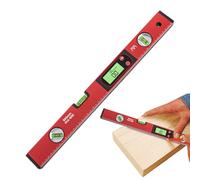 Livellatore A Siluro - Strumento Di Livello Magnetico A 3 Bolle, Righello Di Misurazione Compatto E Antiurto | Livellatore Idraulico Di Precisione Per Lavori Edili, Ristrutturazioni Domestiche, Proget