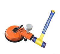 Livellatore di posizionamento delle piastrelle del pavimento con distanziatore ottagonale e presa a vuoto per un controllo costante della profondità delle fughe (B)