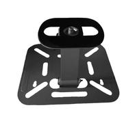 Livellatore Supporto per scivolo trasportabile modificabile con rotazione Altezza 15-30 cm Piano flessibile per zaino in spalla Telelavoro Supporto per scivolo trasportabile in lega alluminio