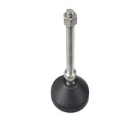 Livellatori per mobili Piedini livellanti, Piedini Di Livellamento for Mobili Regolabili M8 M10 M12 Vite In Acciaio Dimensioni Multiple `1/2/5 PZ(D50xm8x100,1Pcs)