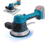 Livellatrice Vibrante per Piastrelle Martelli, Strumento per Piastrellatura con Vibrazione Aspirazione Portatile Compatibile con Makita Batteria 18V con 6 Velocità Regolabili (Batteria Non Inclusa)