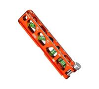Livelli di spirito di alta precisione 2,5"/6"/9" della lega di alluminio della costruzione dello strumento 4 fiale della doppia scala V scanalata V scanalata costruzione scanalata